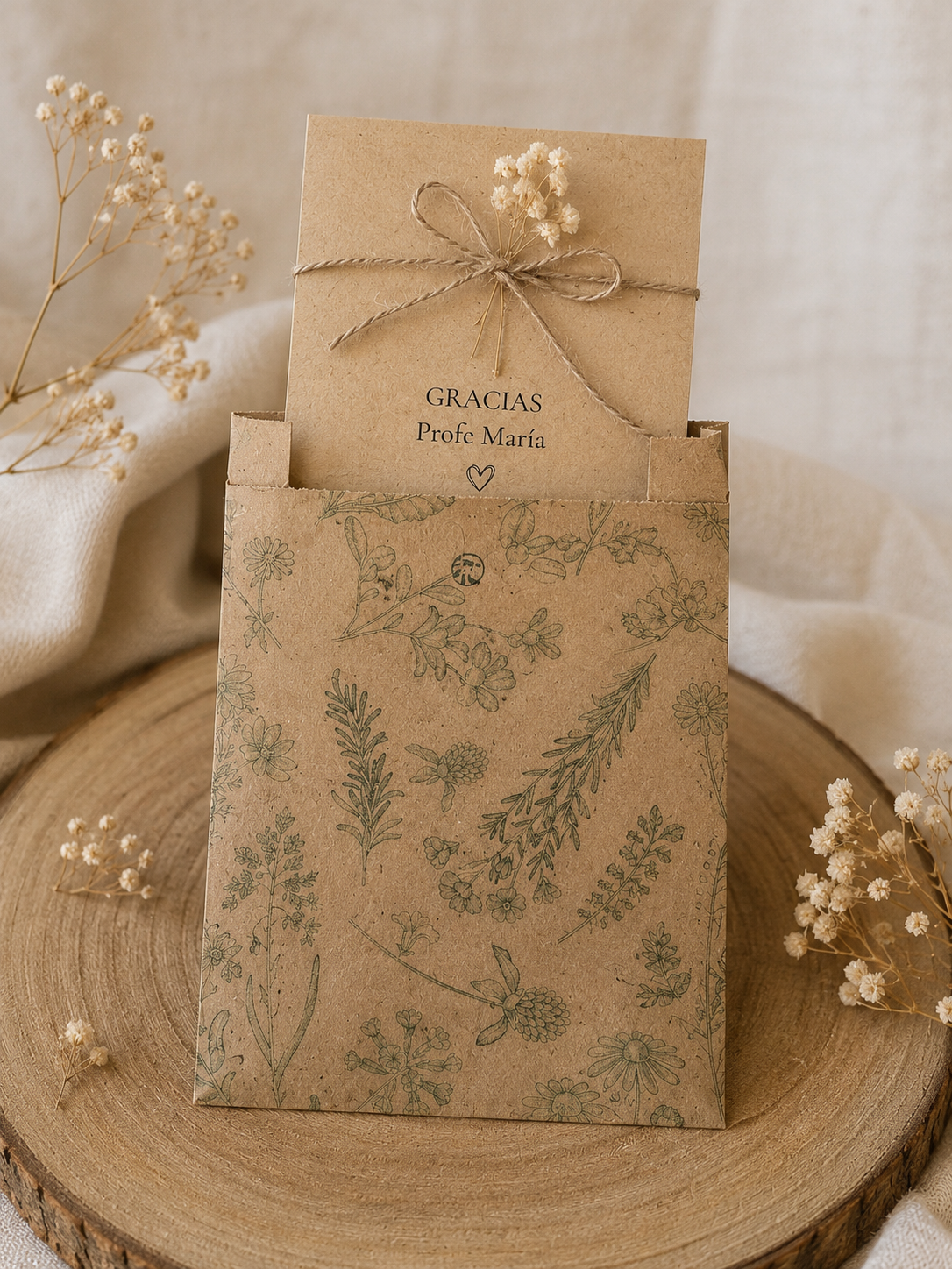 Tarjeta "Especial Regalo Profesores"