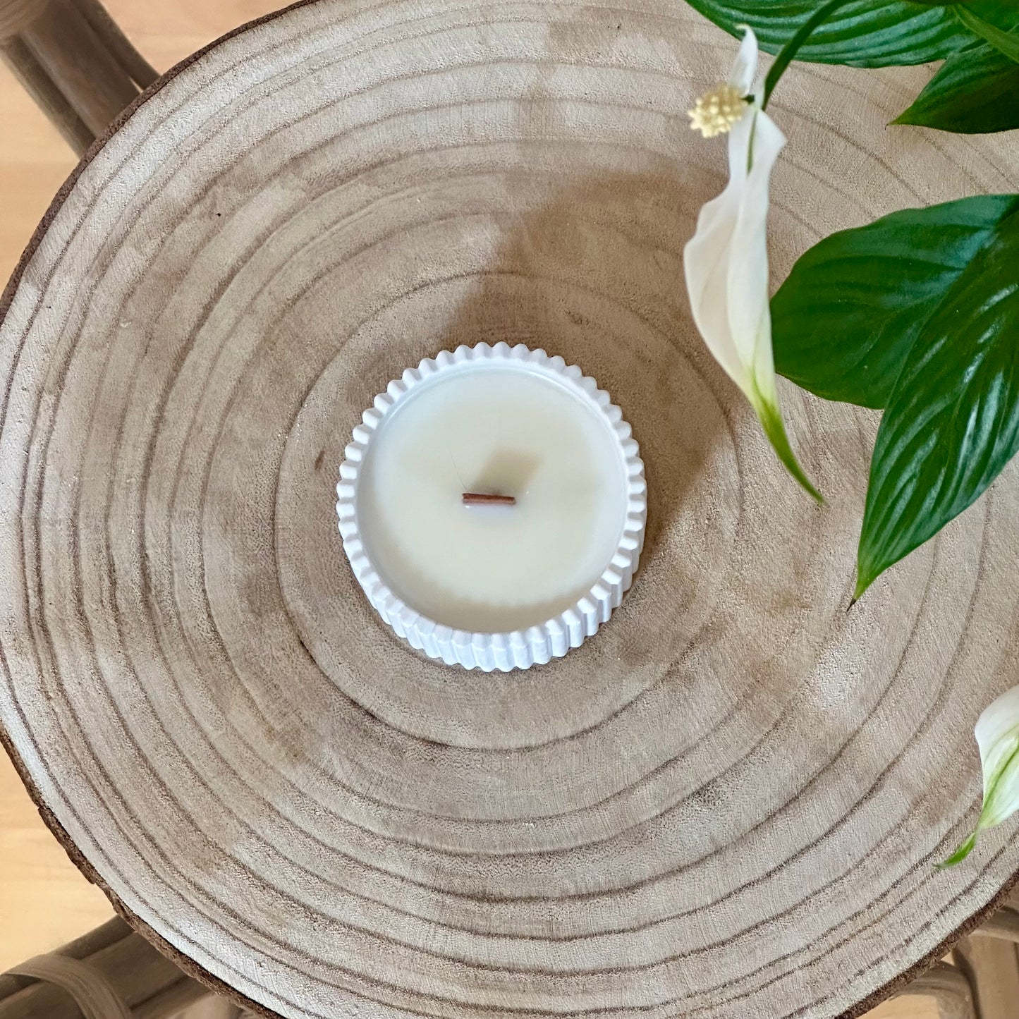 Cajita Premium - Vela Rayada Pequeña