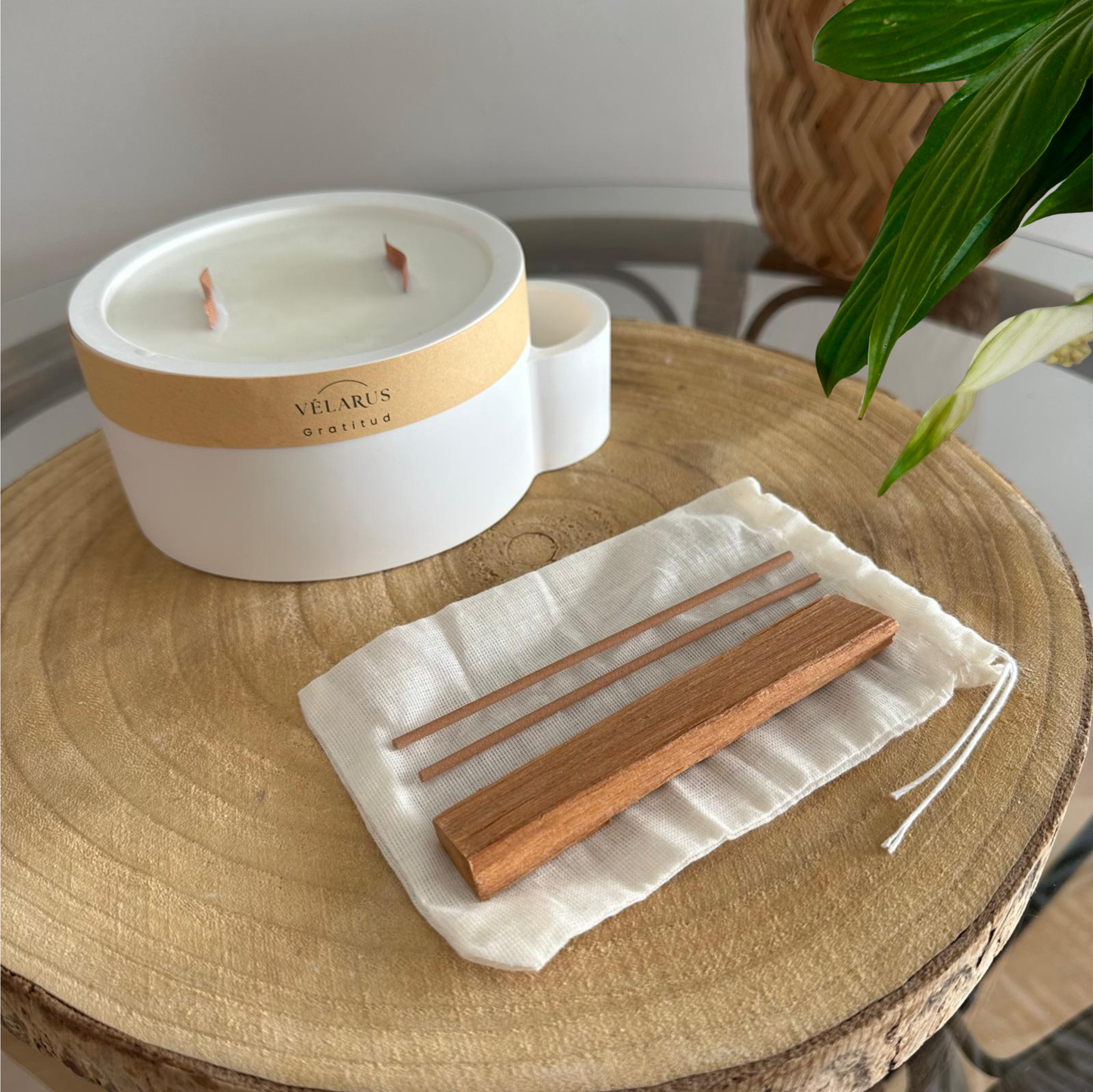 Velón Doble Gratitud