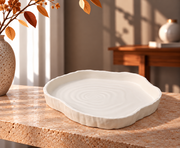Bandeja Tronco | Beige Claro