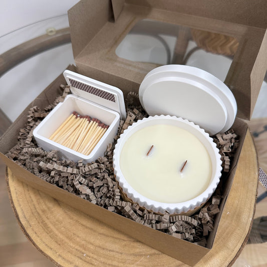 Pack Premium (Vela Grande + Cajita de cerillas)